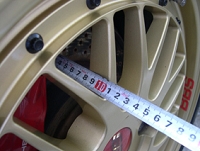 ホイールクリアランス